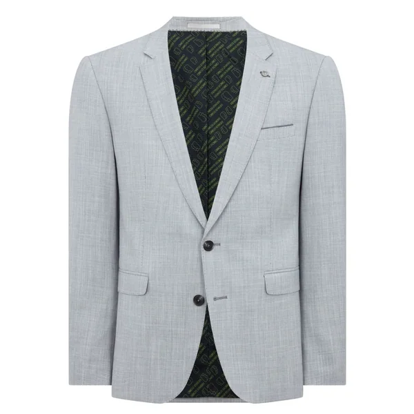 Remus Uomo Lucian Suit Jacket - Grey - 38S