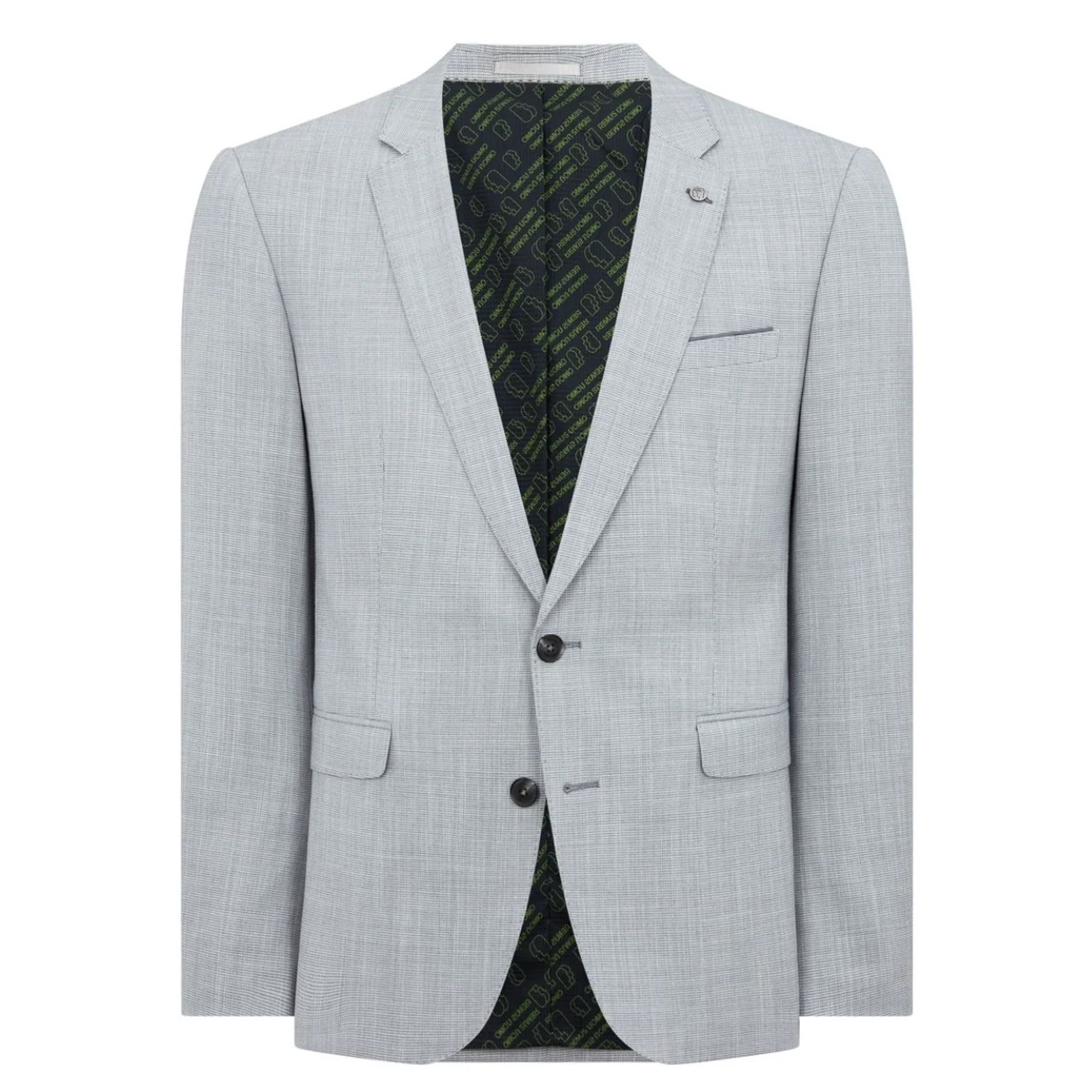 Remus Uomo Lucian Suit Jacket - Grey - 38S