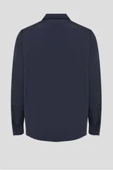 Boss Locky 2 Oversized Overshirt - Navy - S