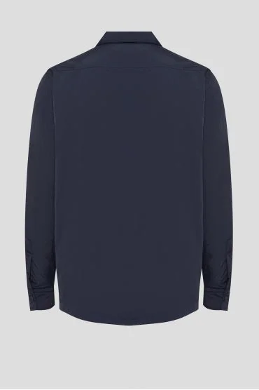 Boss Locky 2 Oversized Overshirt - Navy - S