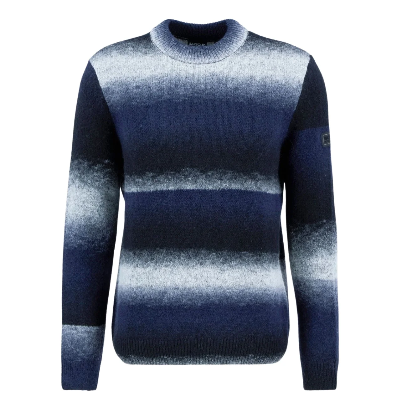 Barbour International B.Intl Vector Colour Block Crew Neck Jumper - Black - M