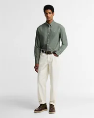 Barbour Oxtown Tailored Shirt - Green - L