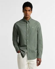 Barbour Oxtown Tailored Shirt - Green - L