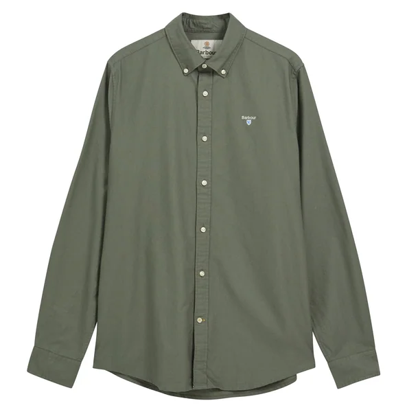 Barbour Oxtown Tailored Shirt - Green - L