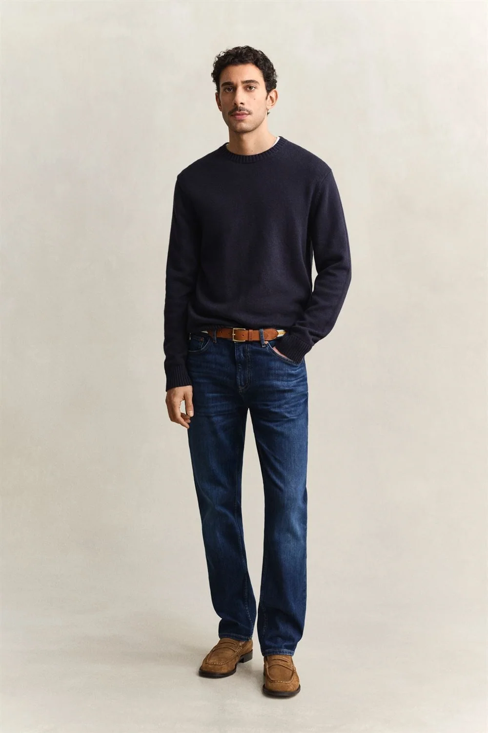 Gant Reg Fit Jeans - Blue - 34/34