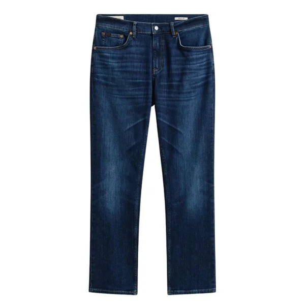 Gant Reg Fit Jeans - Blue - 34/34