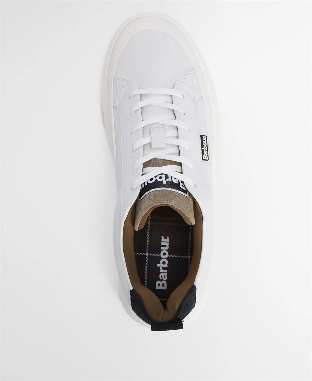 Barbour Stannington Trainer - White - 11