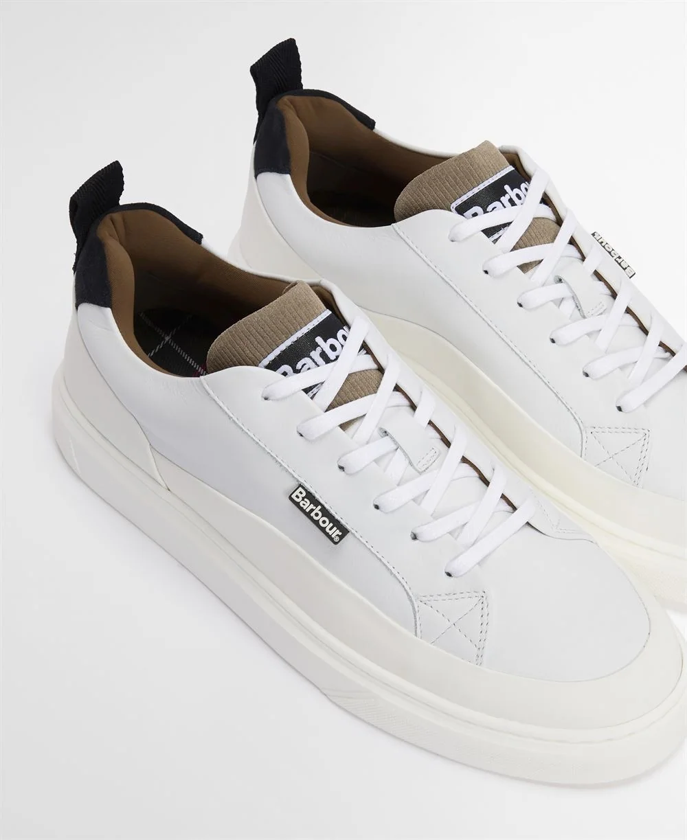 Barbour Stannington Trainer - White - 11