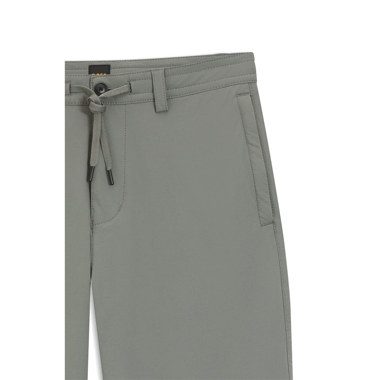 Boss Straight-tapered-fit Stretch Chinos - Grey - 34/32