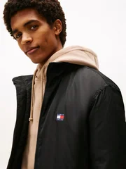 Tommy Jeans Water Repellent Relaxed Padded Jacket - Black - L