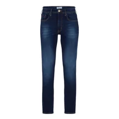 6th Sense Straight Leg Jeans - Washed Blue - 32/30