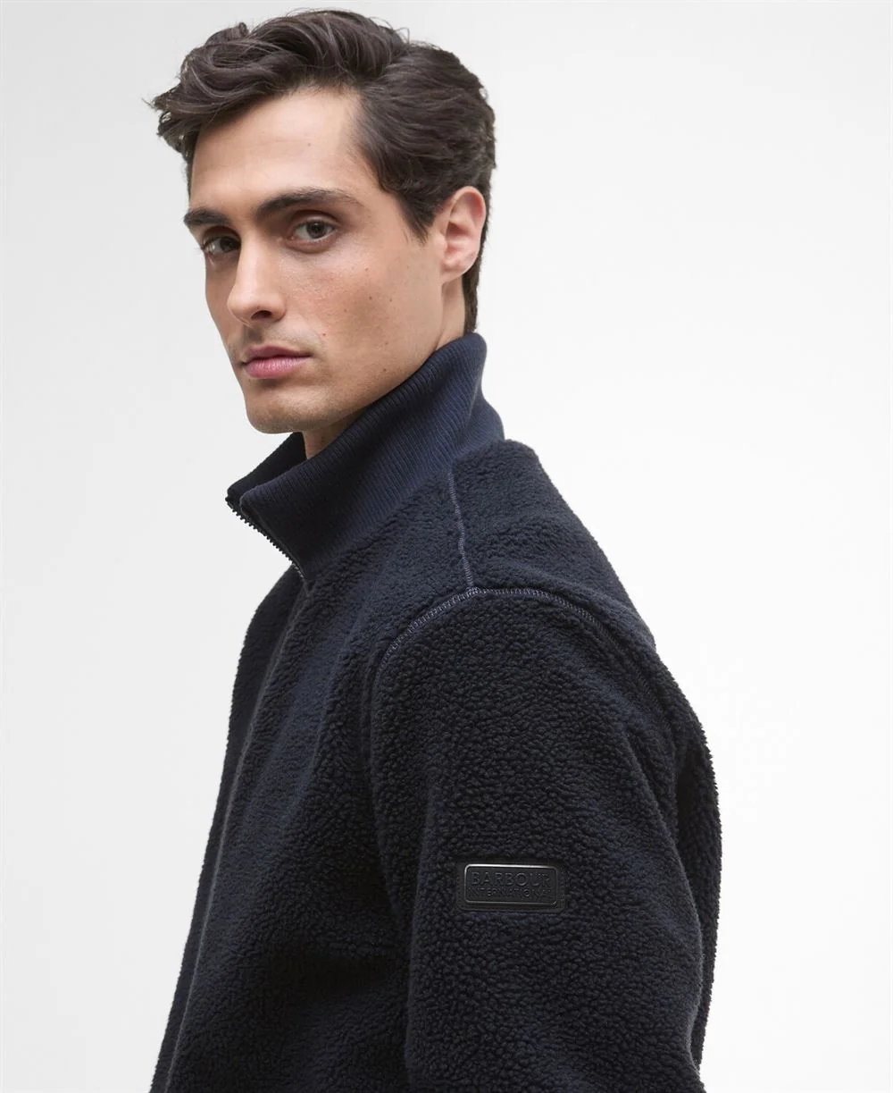 Barbour International Dinstone Fleece Jacket - Navy - XL