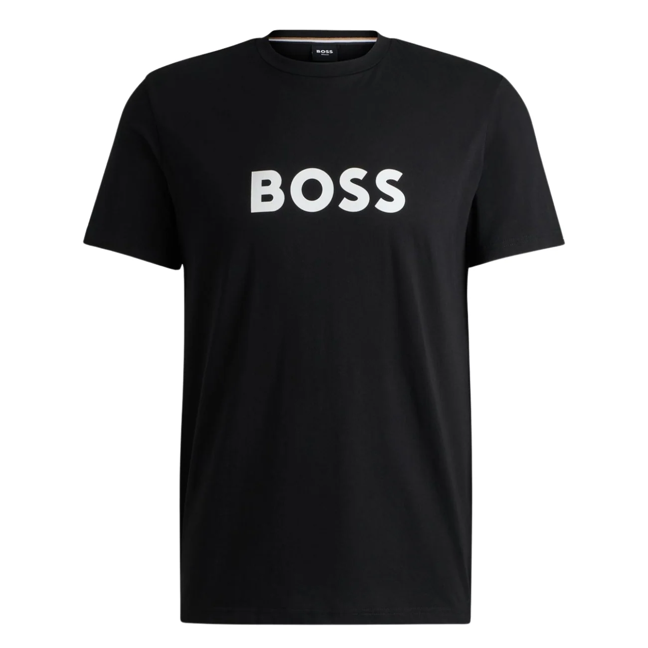 Boss Logo Cotton-jersey T-Shirt - Black - S
