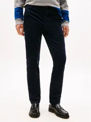 Tommy Hilfiger Denton Straight Corduroy Chinos - Navy - 32/30