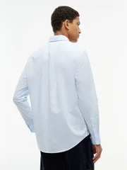 Tommy Hilfiger Flex Poplin Gingham Shirt - Blue - L