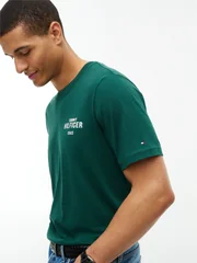 Tommy Hilfiger Hilfiger 1985 Graphic T-shirt L6k - Green - L