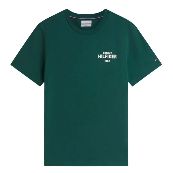 Tommy Hilfiger Hilfiger 1985 Graphic T-shirt L6k - Green - L
