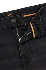 Boss Delaware Slim Fit Stretch Jeans - Black - 38/30