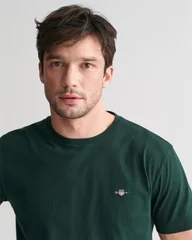 Gant Shield T-Shirt - Green - L