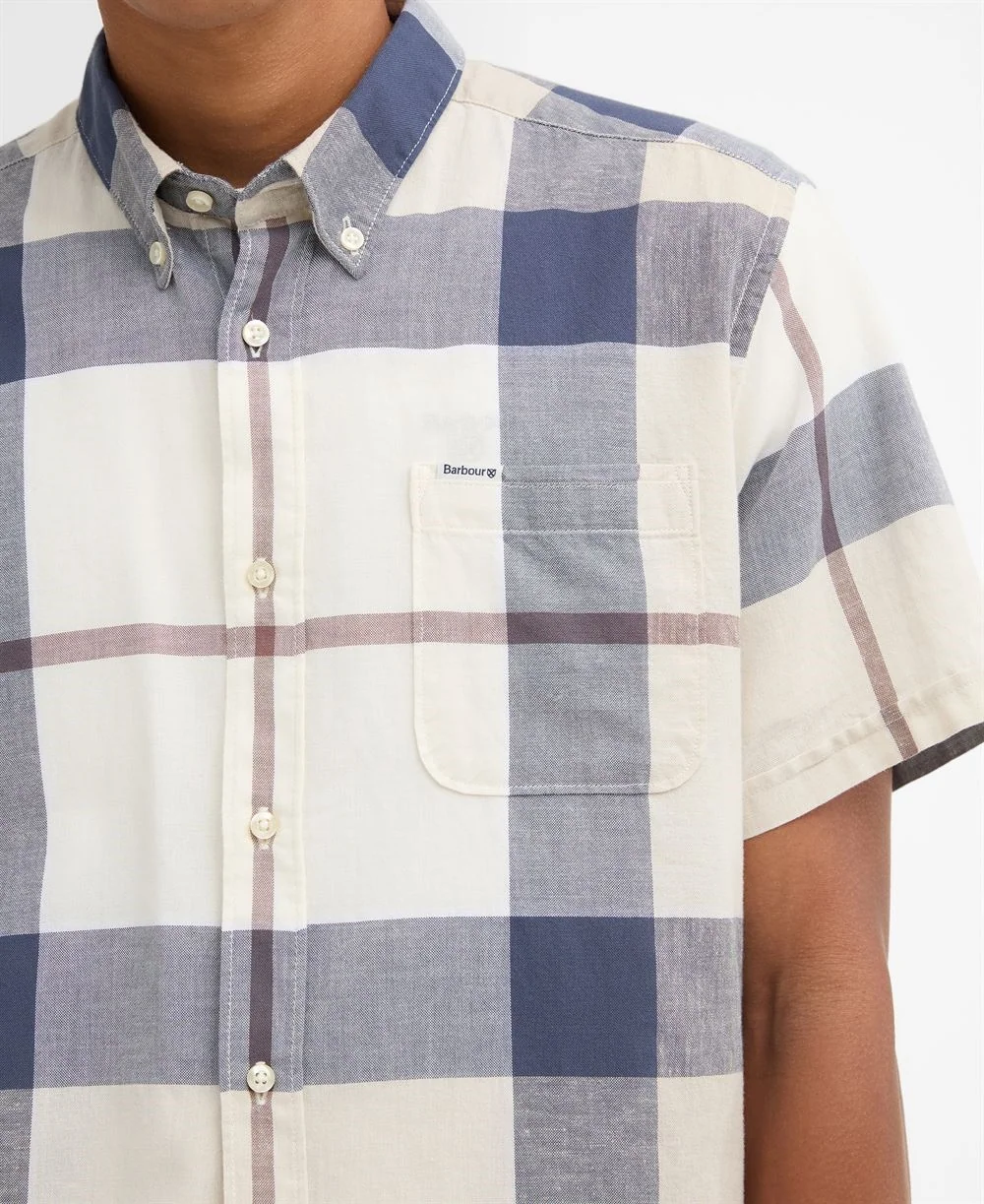 Barbour Douglas S/S Tailored Shirt - Mist - M