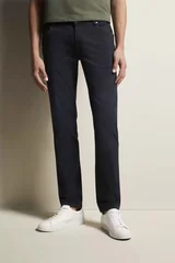 Bugatti Mens Casual Trousers - Navy - 32/32