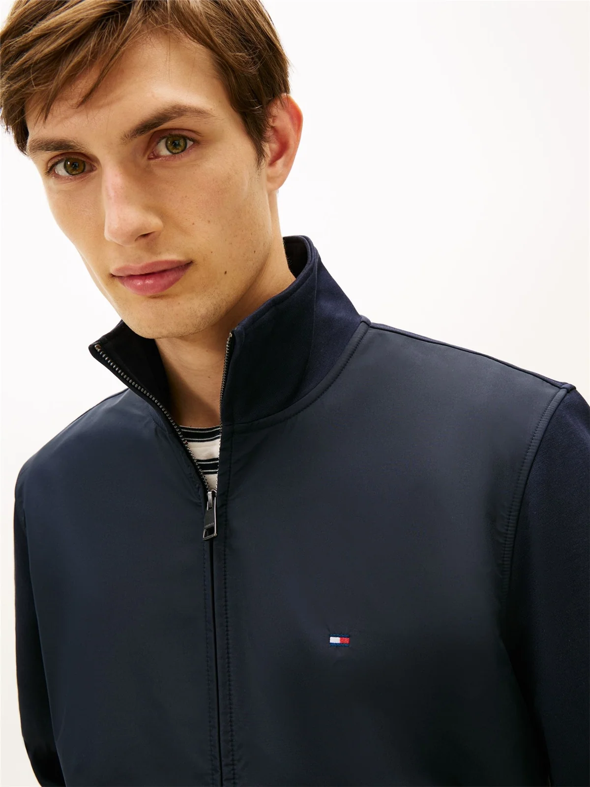 Tommy Hilfiger Essential Intechno Zip Jacket - Navy - 2XL