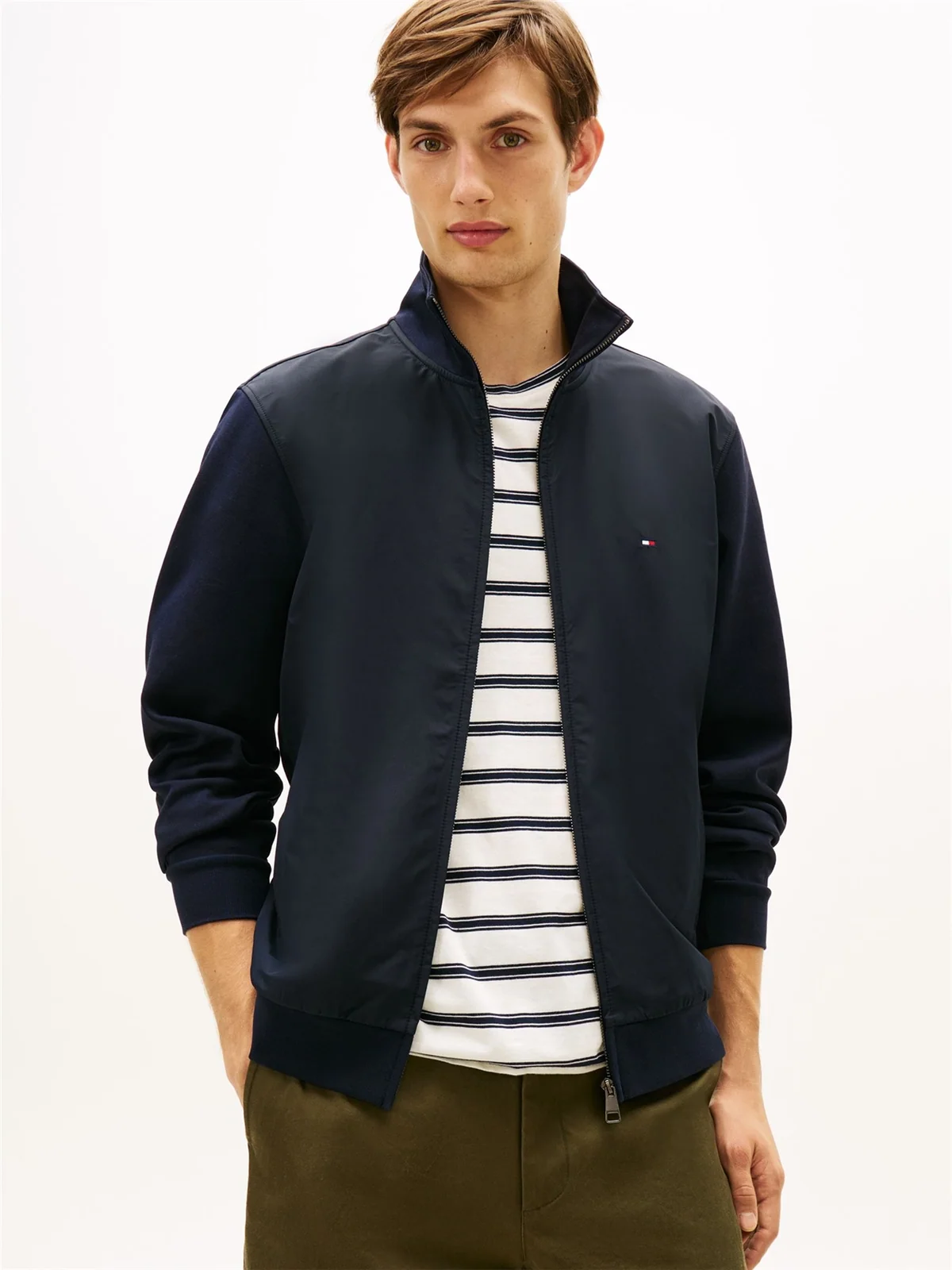 Tommy Hilfiger Essential Intechno Zip Jacket - Navy - 2XL