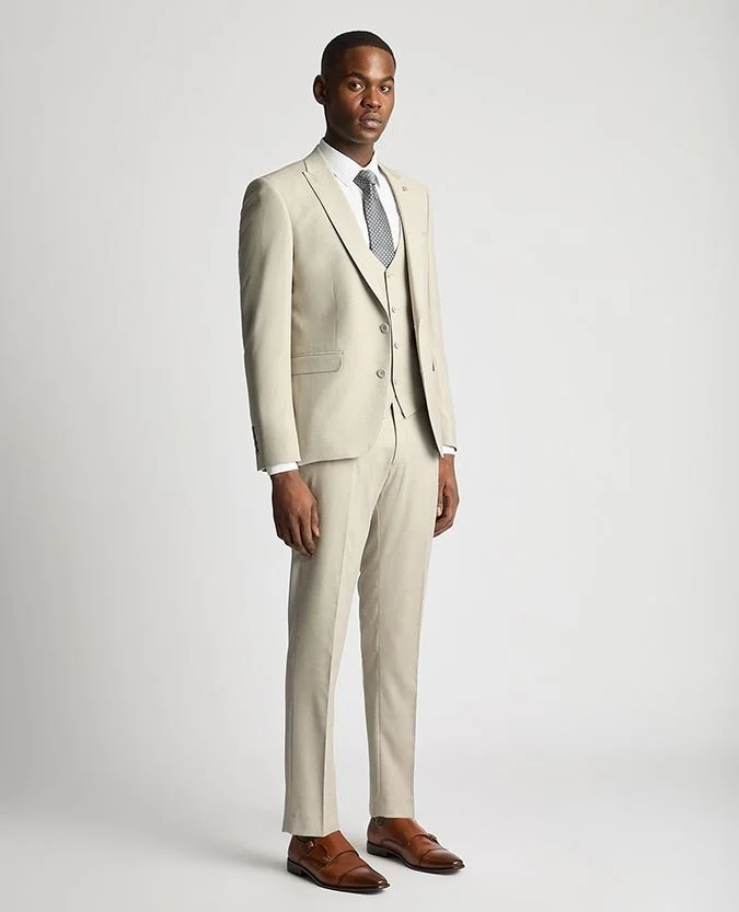 Remus Uomo Jacket - Stone - 38R