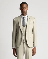 Remus Uomo Jacket - Stone - 38R