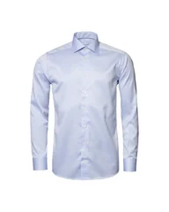 Eton Signature Twill Formal Shirt - Blue - 16