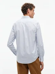 Tommy Hilfiger Dobby Structure Regular Fit Shirt - Blue - XL