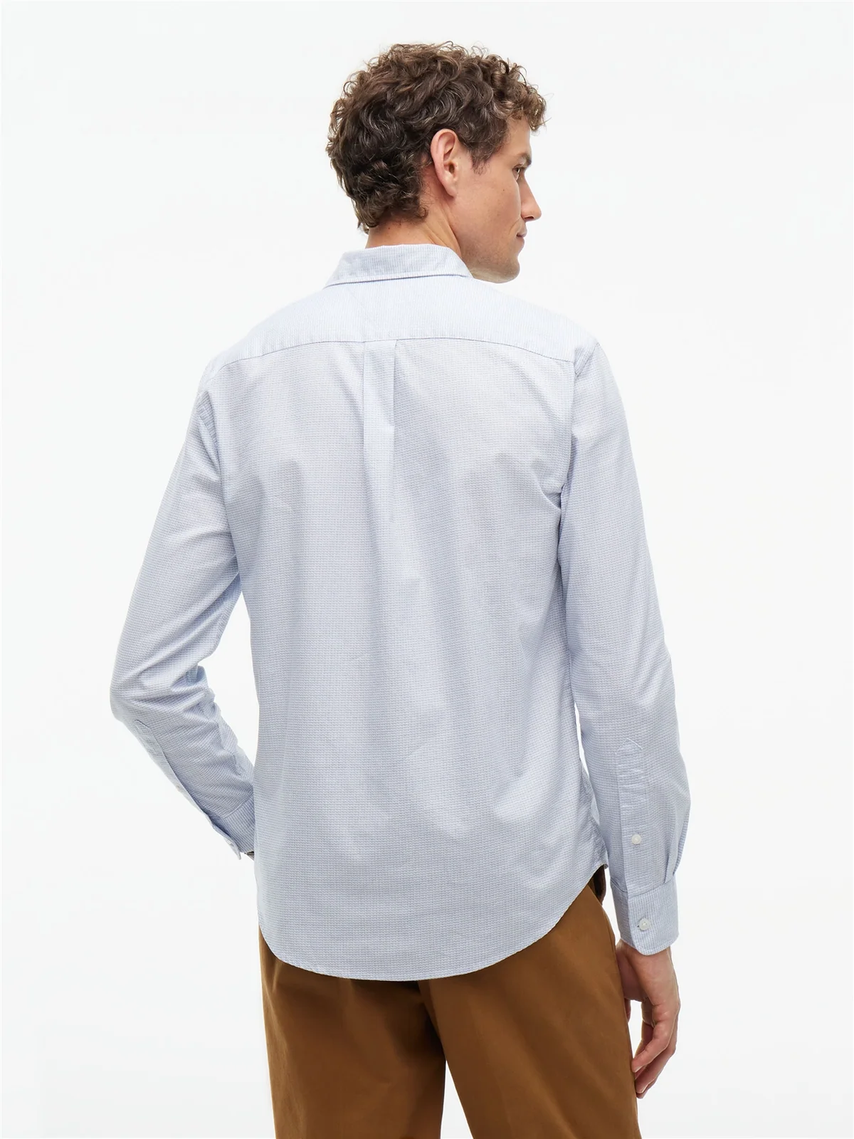Tommy Hilfiger Dobby Structure Regular Fit Shirt - Blue - XL