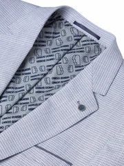 Remus Uomo Petro Jacket - Light Blue/Grey - 46L