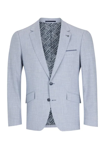 Remus Uomo Petro Jacket - Light Blue/Grey - 46L