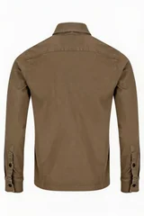 6th Sense Overshirt - Dark Khaki - L
