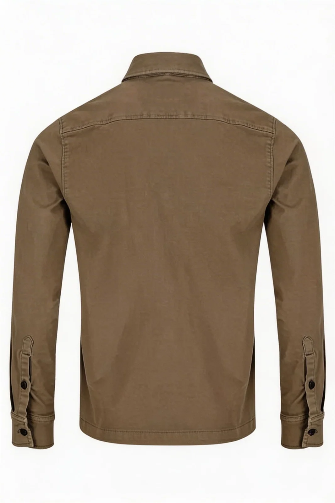 6th Sense Overshirt - Dark Khaki - L