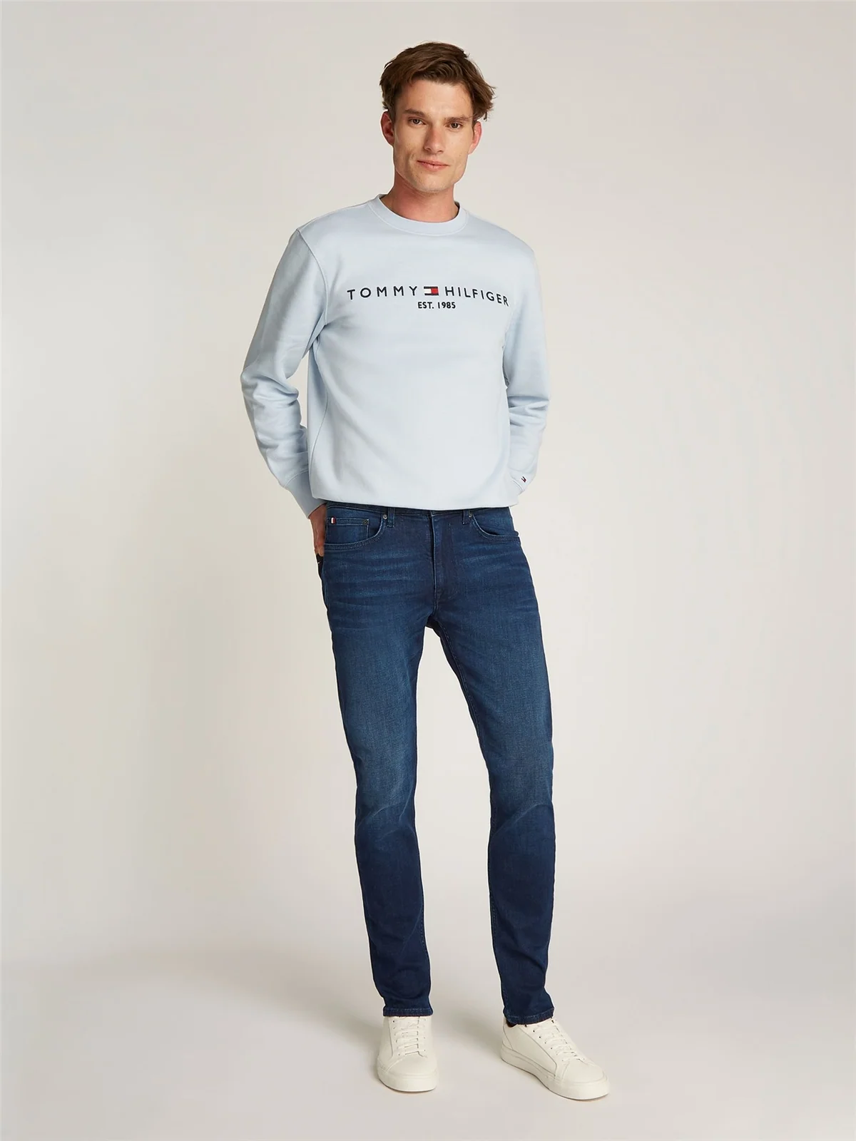 Tommy Hilfiger Core Bleecker Slim Fit Jeans - Deep Blue - 30/32