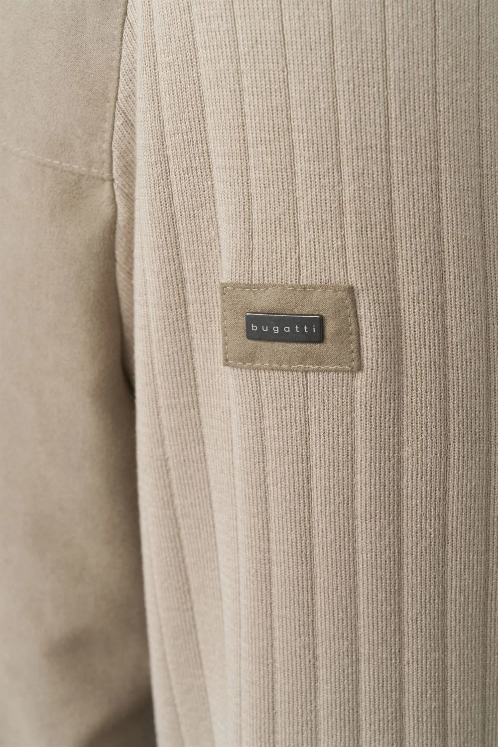 Bugatti Mens Cardigan - Beige - XL