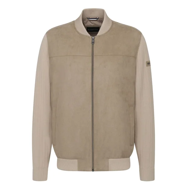 Bugatti Mens Cardigan - Beige - XL