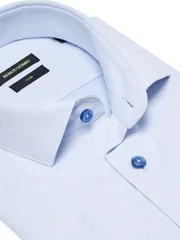Remus Uomo Kirk Slim Fit Shirt - Blue - 15