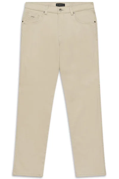 Bugatti Mens Casual 5 Pocket Trousers - Beige - 30/32