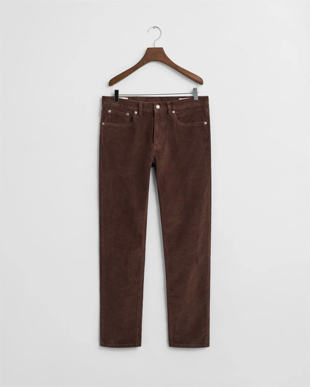 Gant Slim Fit Corduroy Jeans - Brown - 32/32
