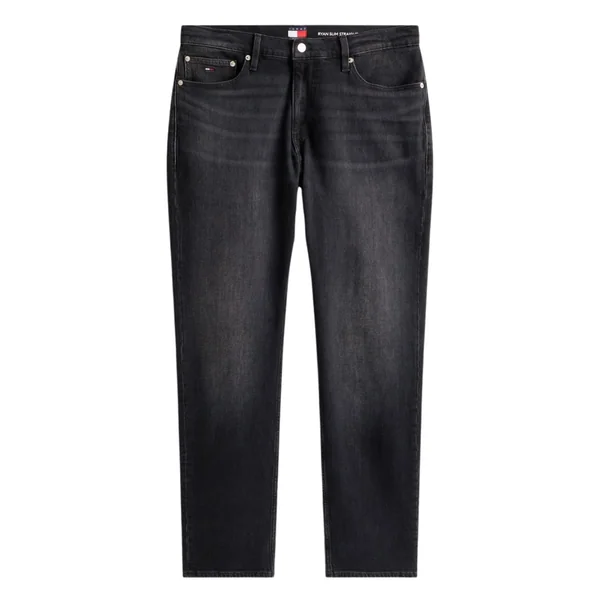 Tommy Jeans Ryan Slim Fit Straight Jeans - Faded Black - 38/32