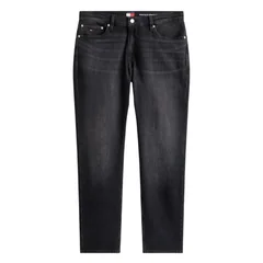 Tommy Jeans Ryan Slim Fit Straight Jeans - Faded Black - 38/32