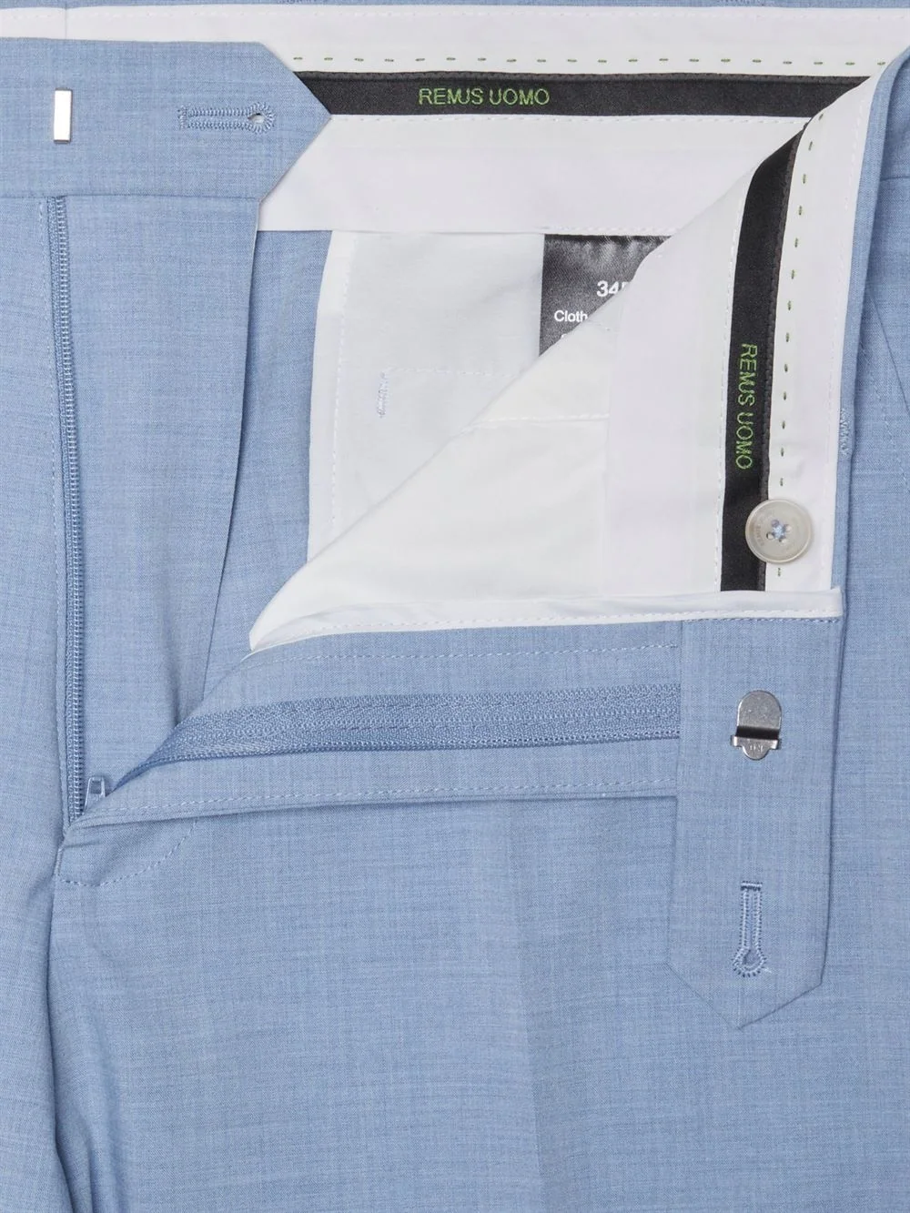 Remus Uomo Massa Trouser - Pale Blue - 38/32
