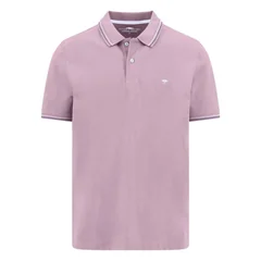 Fynch Hatton Contrast Tipping Polo Shirt - Magnolia - M
