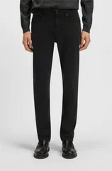 Boss H-Delaware Slim-fit Trousers - Black - 34/32