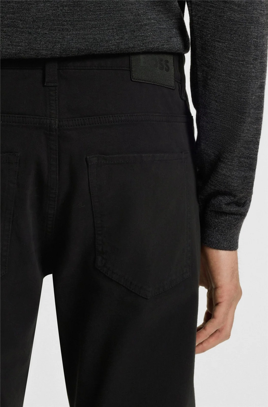 Boss H-Delaware Slim-fit Trousers - Black - 34/32