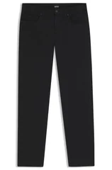 Boss H-Delaware Slim-fit Trousers - Black - 34/32