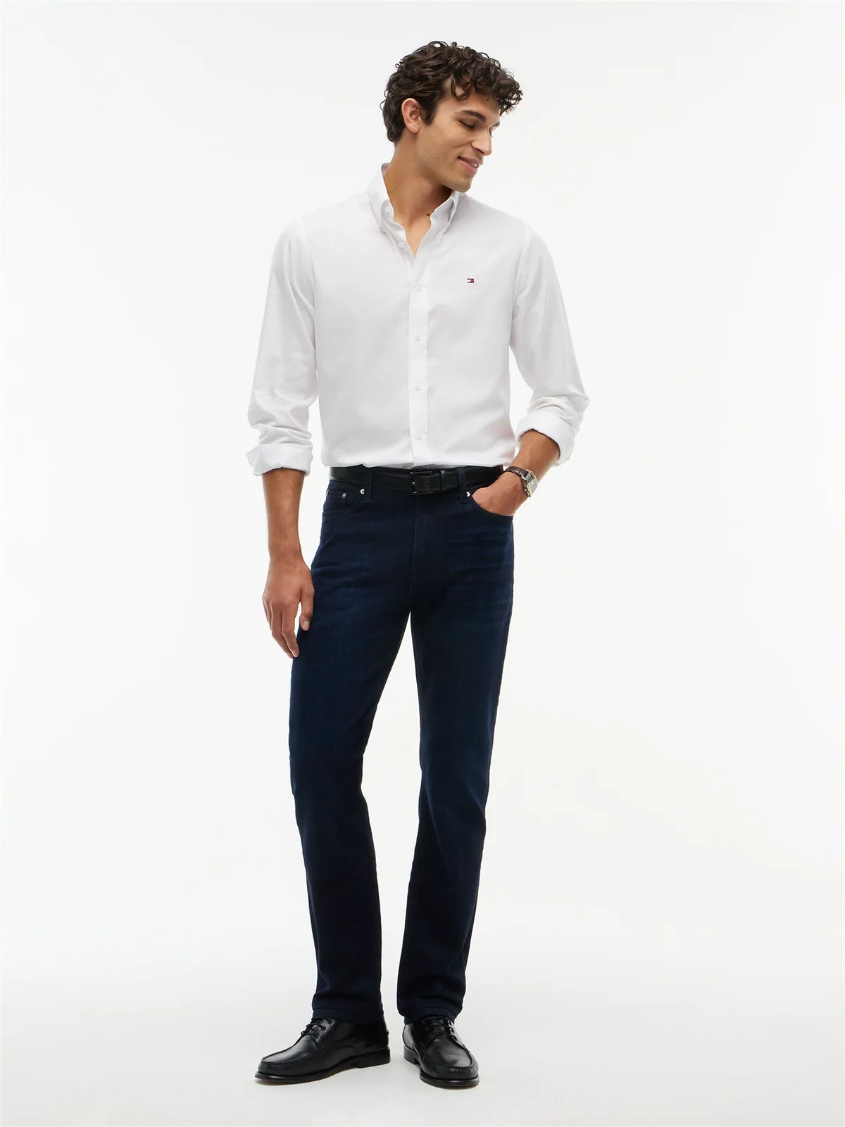 Tommy Hilfiger Denton Slim Straight Jeans 1bm - Blue - 36/32